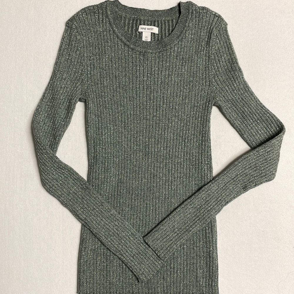 NWOT Nine West Ribbed Sweater